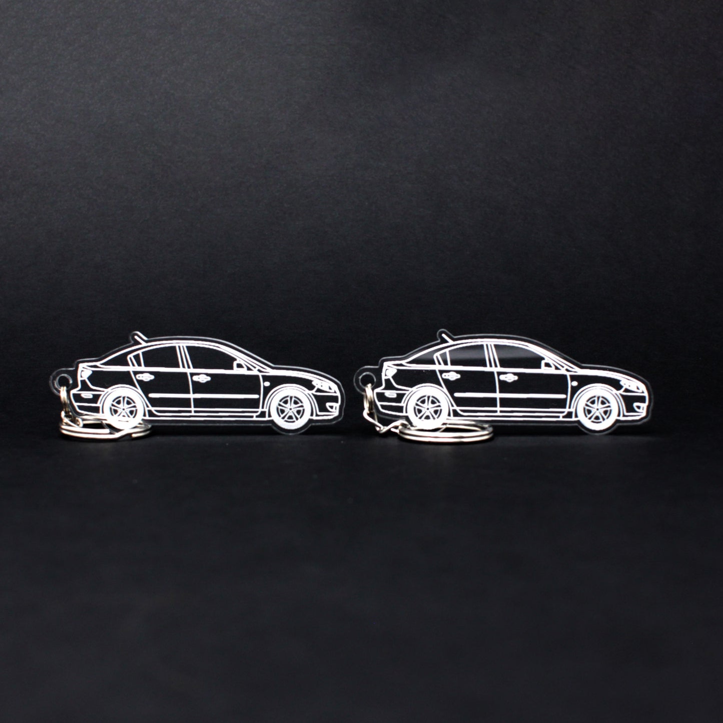 Mazda 3 Keychain First Gen Sedan | 2004-2009 (1 Pair)