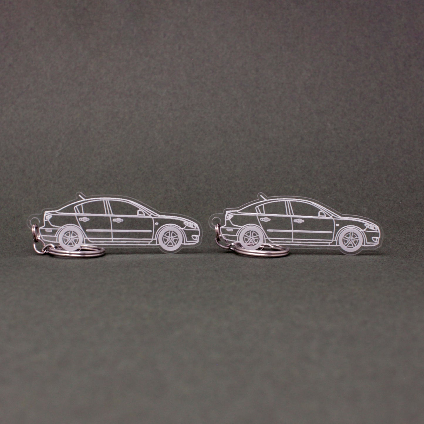 Mazda 3 Keychain First Gen Sedan | 2004-2009 (1 Pair)