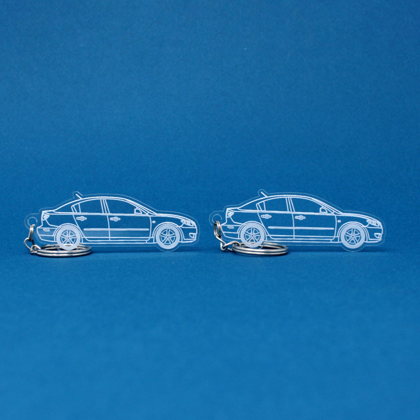 Mazda 3 Keychain First Gen Sedan | 2004-2009 (1 Pair)