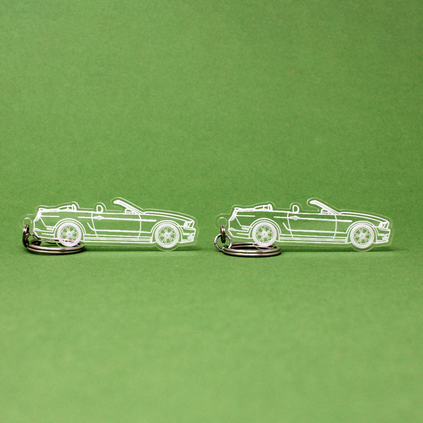 Ford Mustang Keychain S197 Convertible | 2005-2014 (1 Pair)