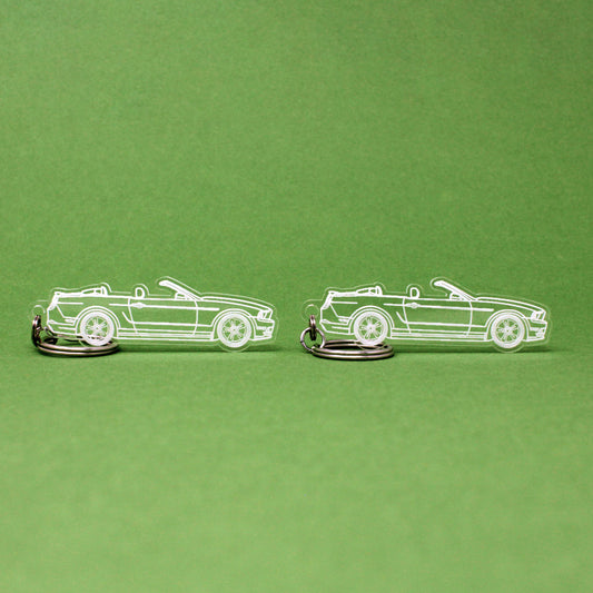 Ford Mustang Keychain S197 Convertible | 2005-2014 (1 Pair)