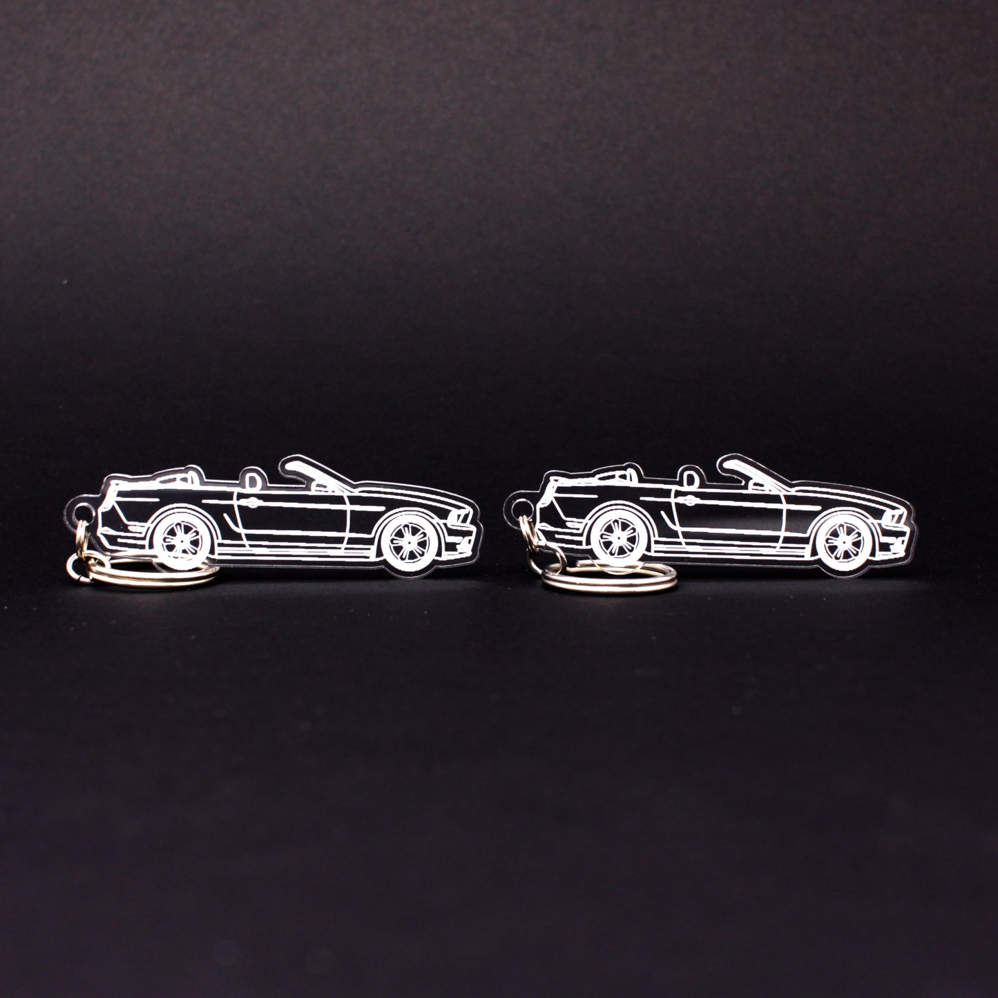 Ford Mustang Keychain S197 Convertible | 2005-2014 (1 Pair)
