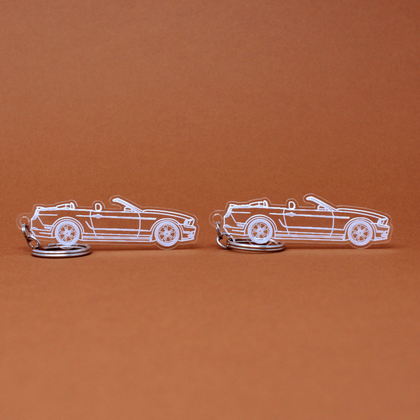 Ford Mustang Keychain S197 Convertible | 2005-2014 (1 Pair)