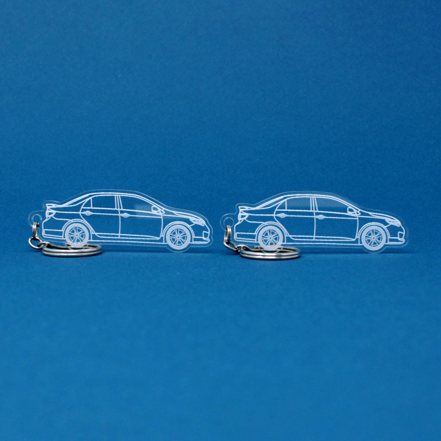 Toyota Corolla Keychain 10th Gen E140 E150 Sedan | 2009-2013 (1 Pair)