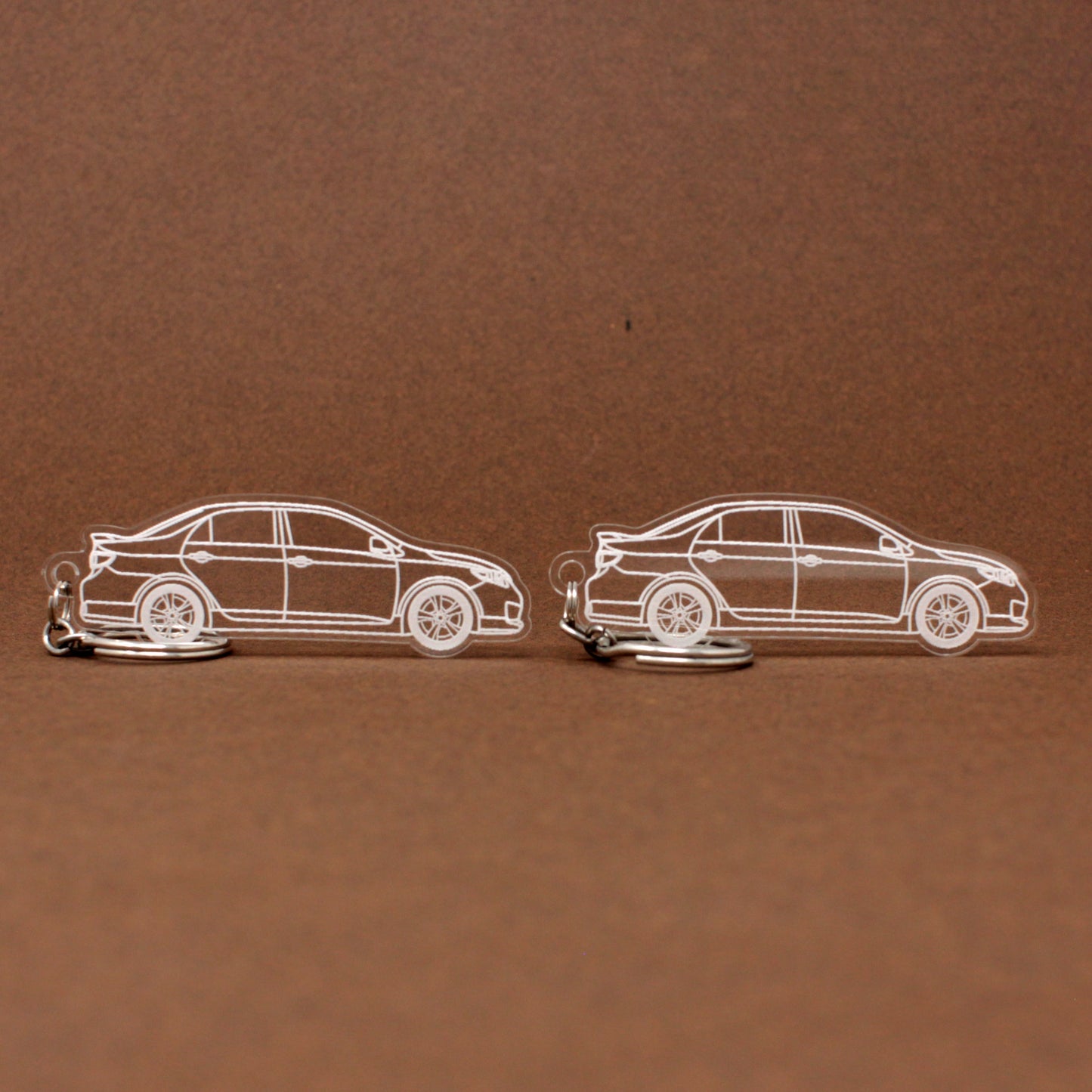 Toyota Corolla Keychain 10th Gen E140 E150 Sedan | 2009-2013 (1 Pair)