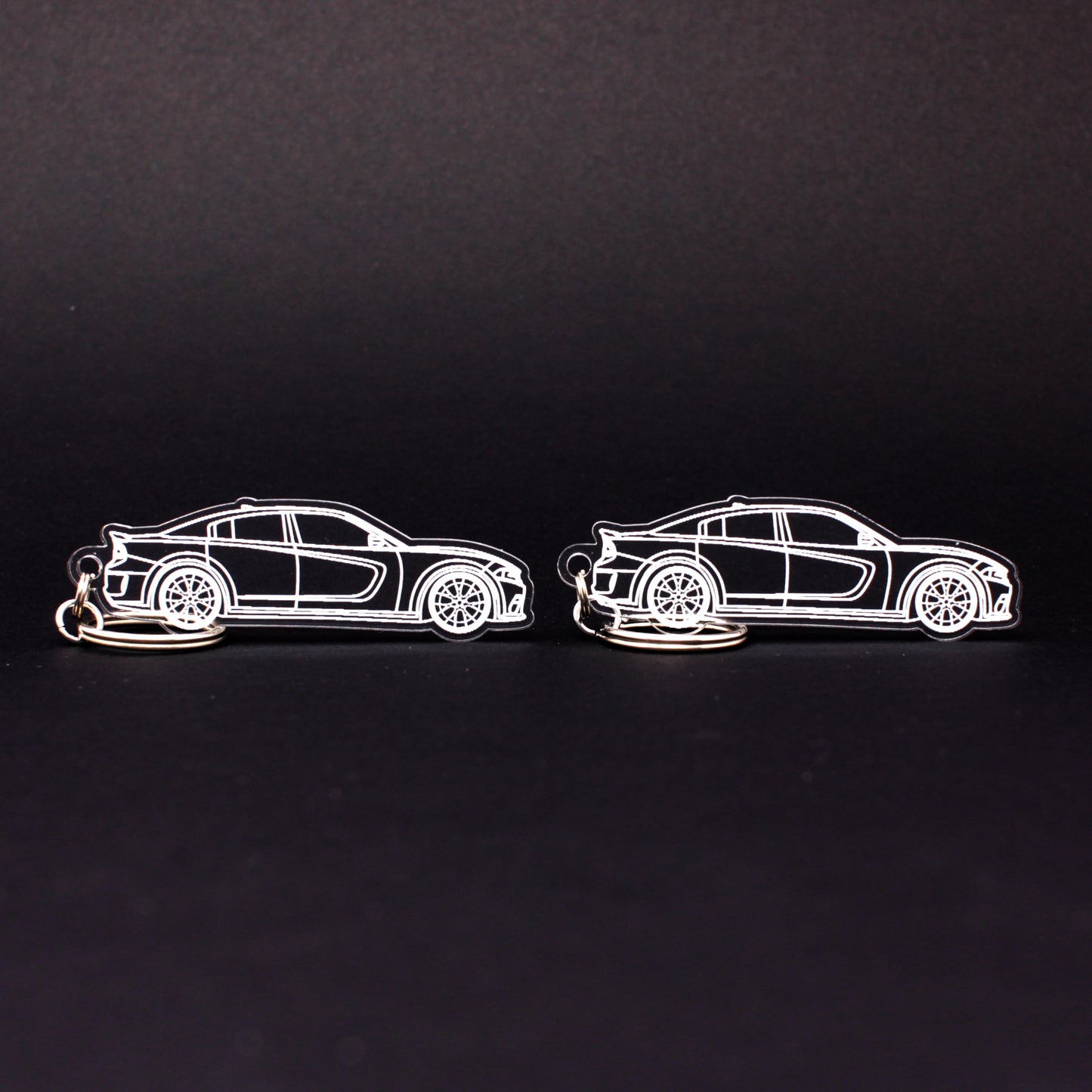 Dodge Charger Keychain Hellcat | 2015-2022 (1 Pair)