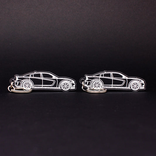 Dodge Charger Keychain Hellcat | 2015-2022 (1 Pair)