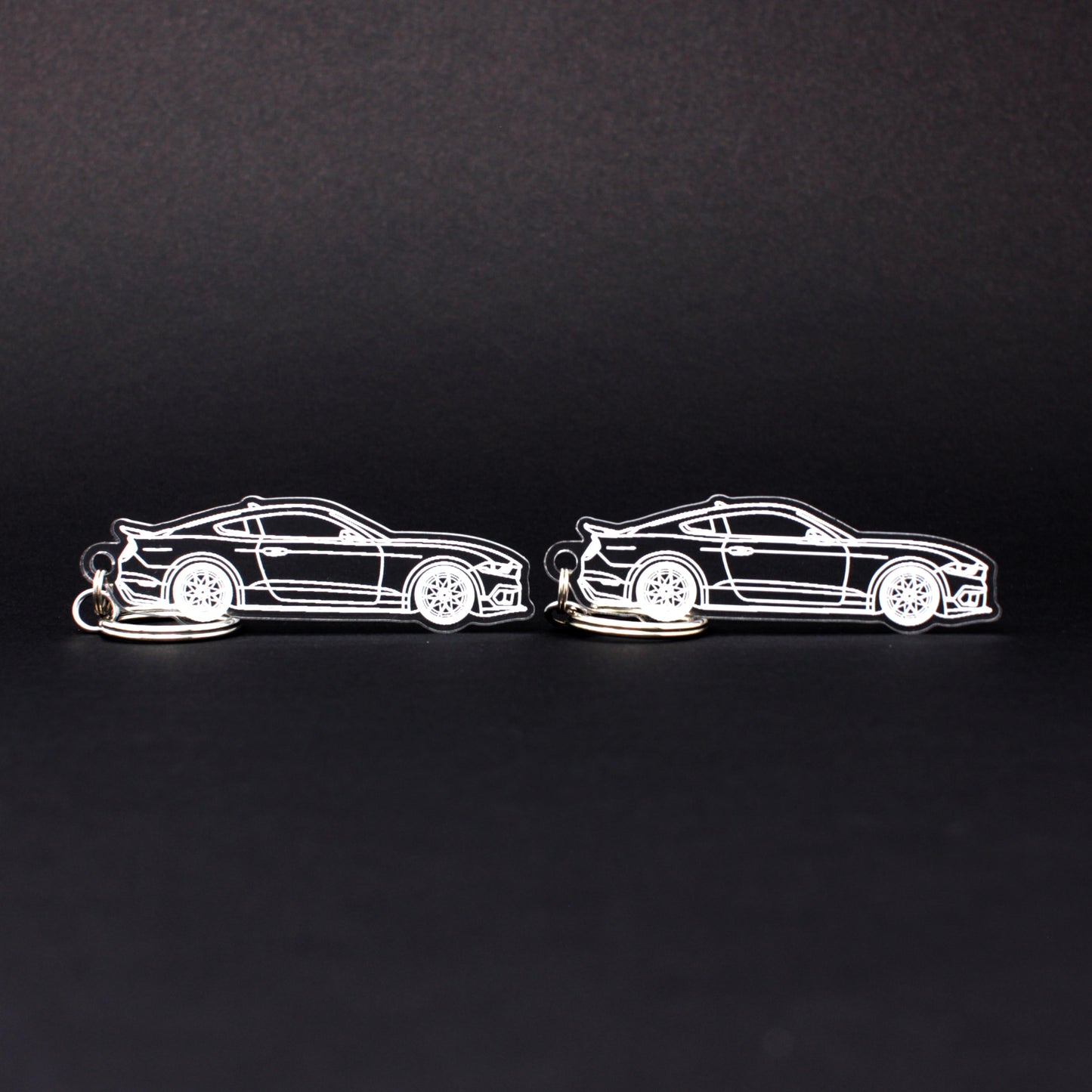 Ford Mustang Keychain | 2017-2023 (1 Pair)