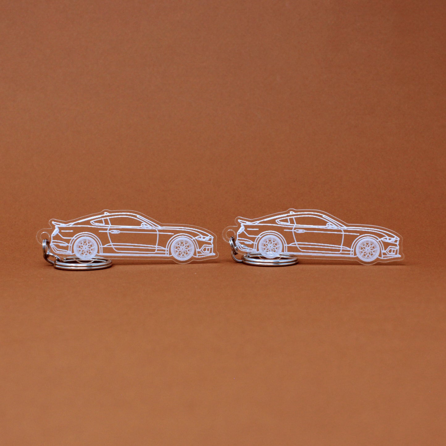 Ford Mustang Keychain | 2017-2023 (1 Pair)