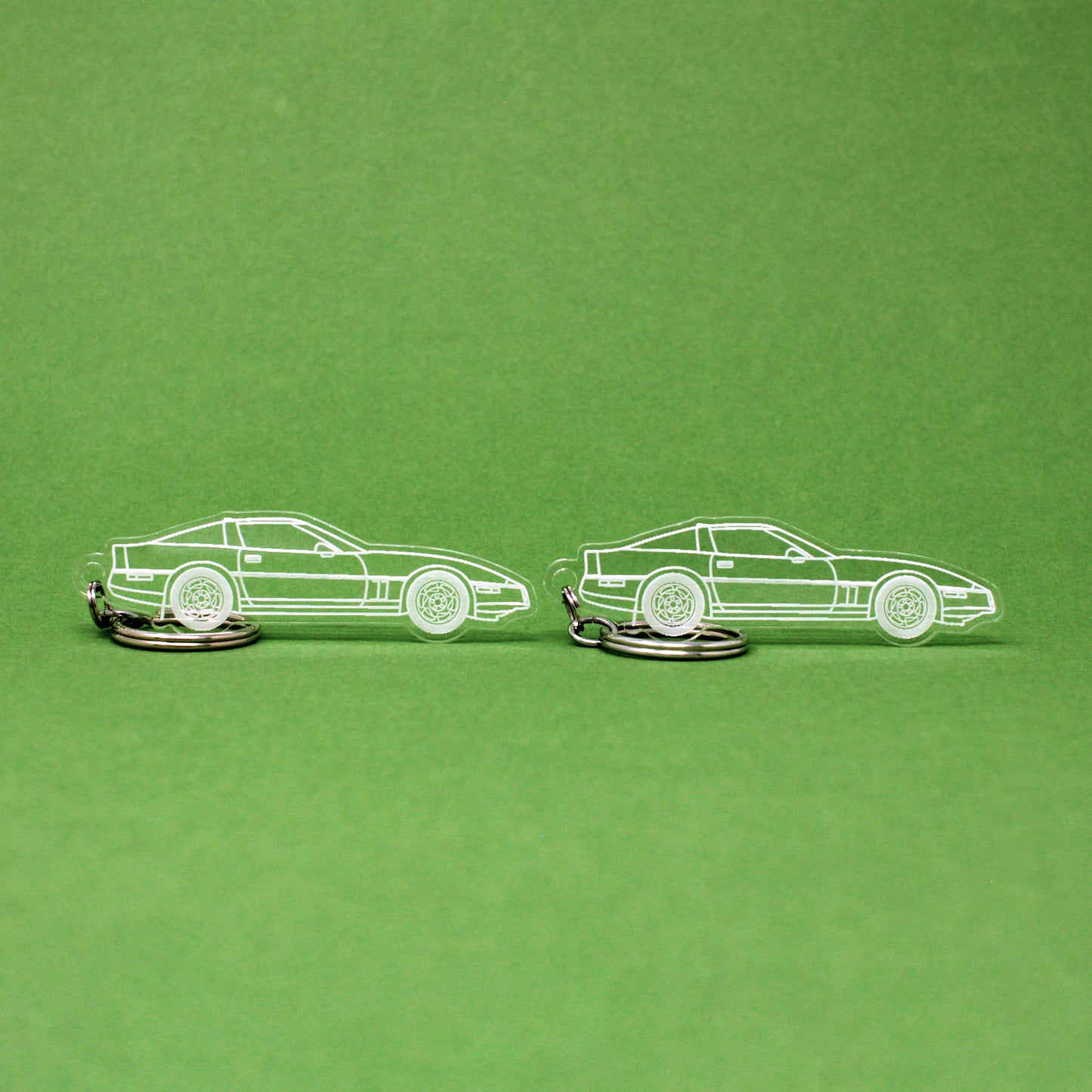 Chevrolet Corvette Keychain C4 Hardtop | 1984-1996 (1 Pair)