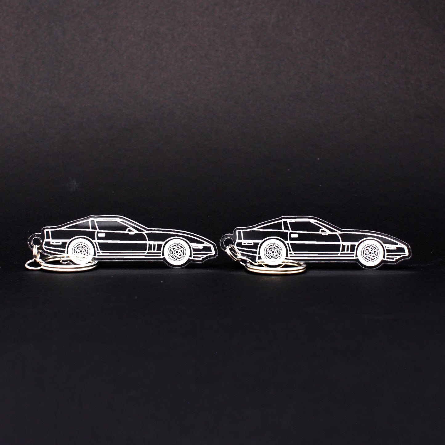Chevrolet Corvette Keychain C4 Hardtop | 1984-1996 (1 Pair)