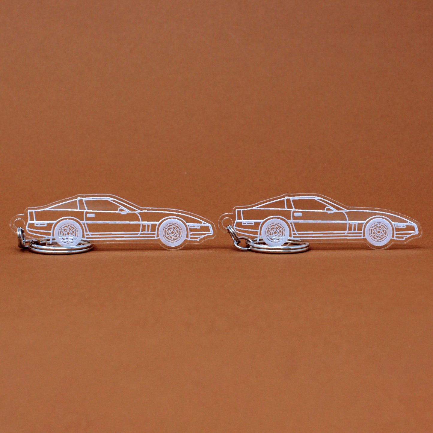 Chevrolet Corvette Keychain C4 Hardtop | 1984-1996 (1 Pair)