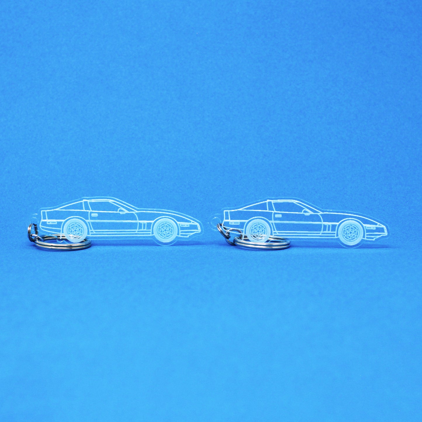 Chevrolet Corvette Keychain C4 Hardtop | 1984-1996 (1 Pair)
