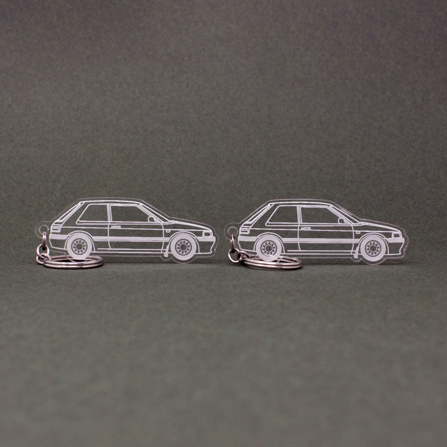 Mazda 323 Familia Keychain 6th Gen Hatchback | 1990-1996 (1 Pair)