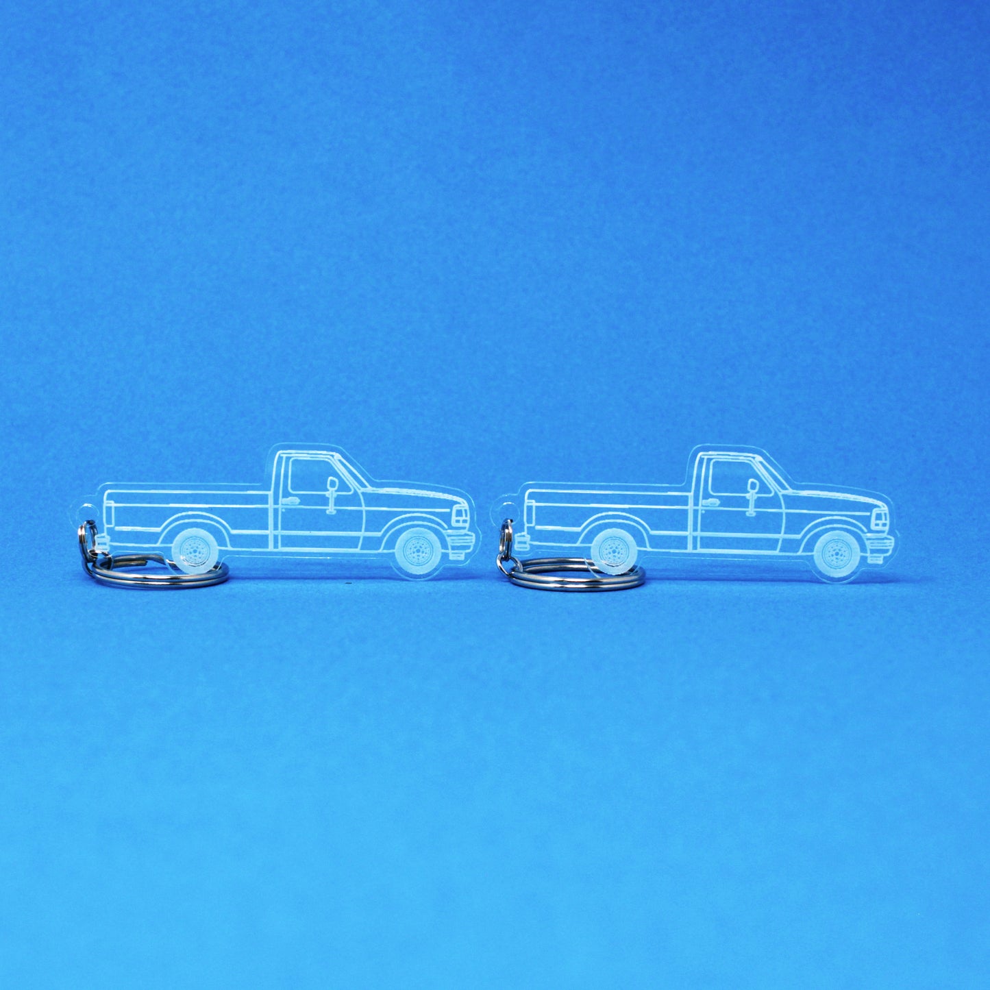 Ford F-150 Keychain 9th Gen Reg Cab Long Box | 1992-1997