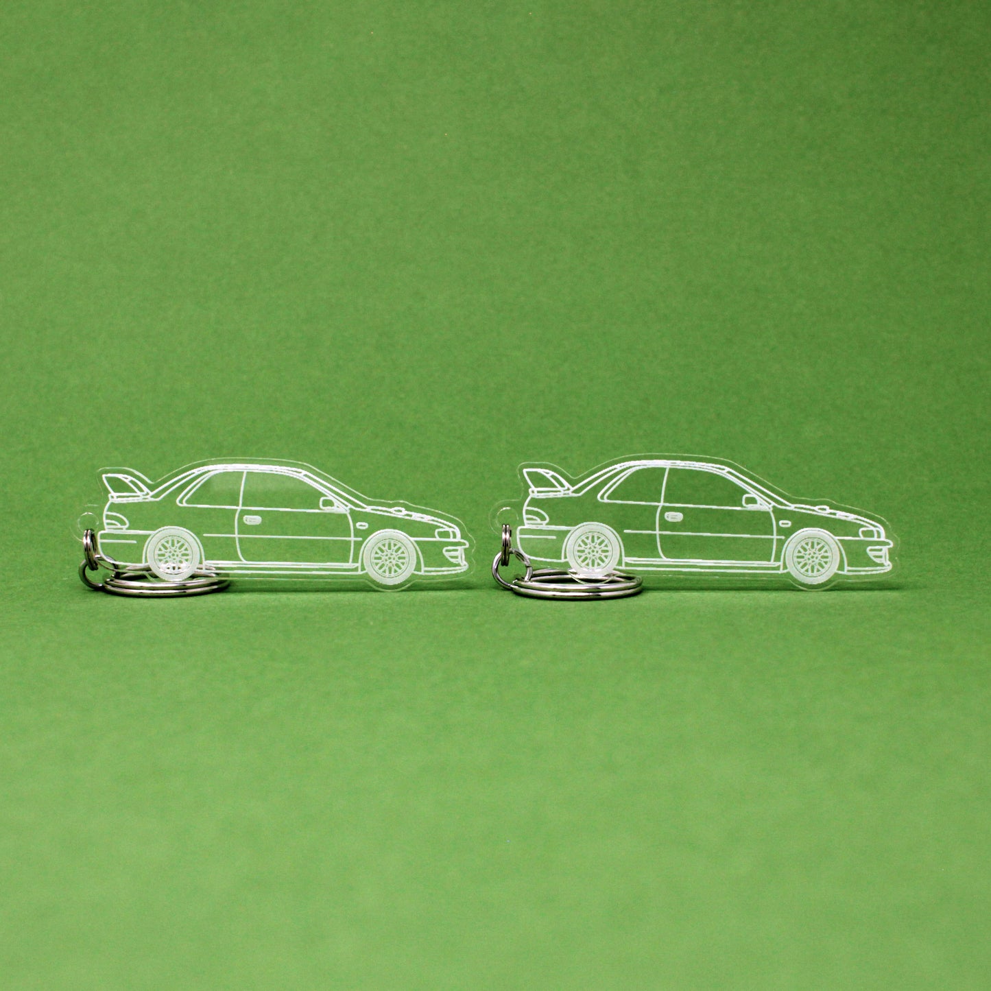 Subaru Impreza Keychain 22B STI | 1998 (1 Pair)