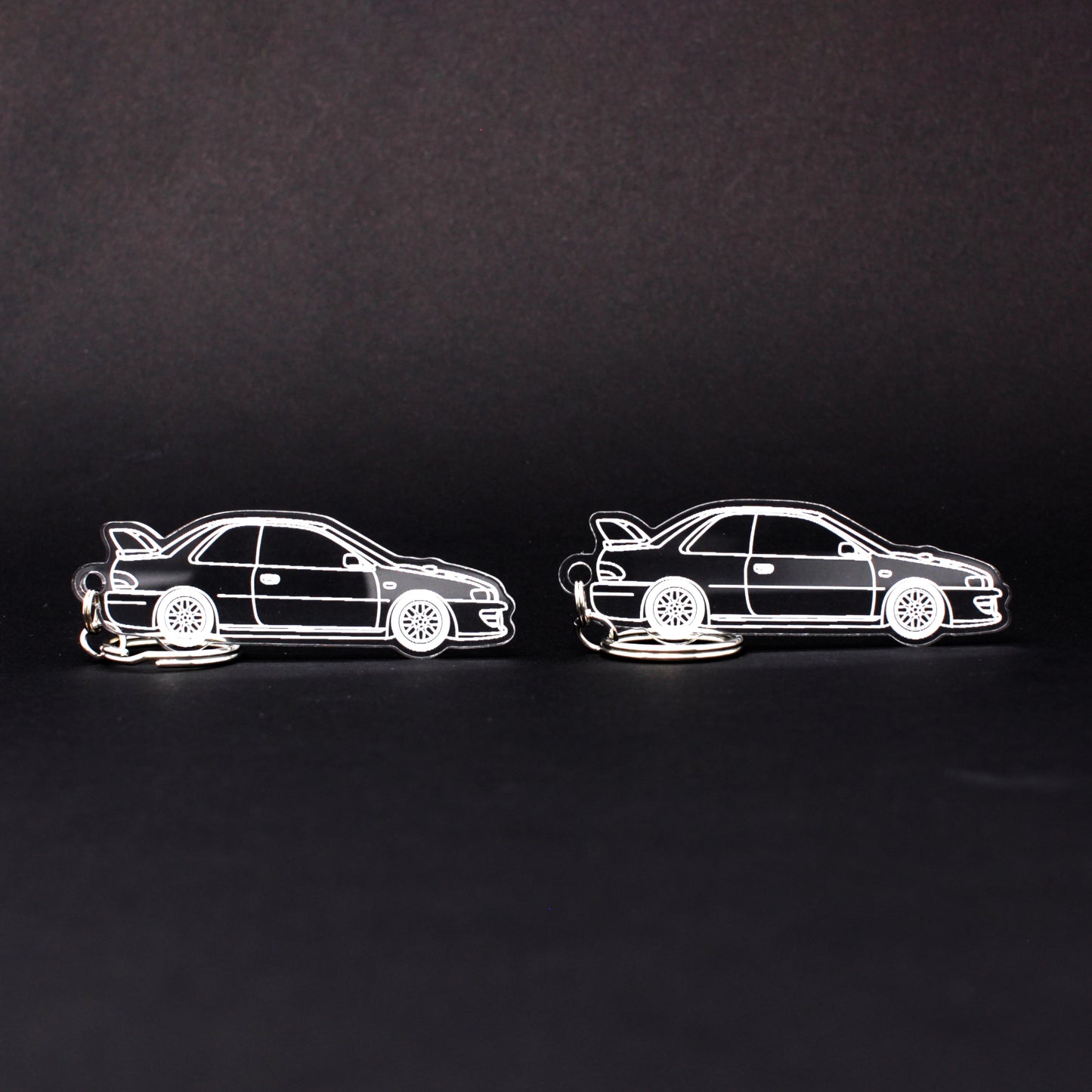 Subaru Impreza Keychain 22B STI | 1998 (1 Pair)