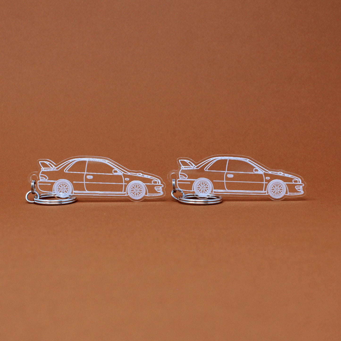 Subaru Impreza Keychain 22B STI | 1998 (1 Pair)