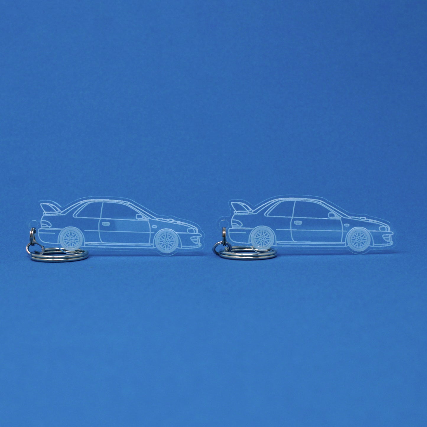 Subaru Impreza Keychain 22B STI | 1998 (1 Pair)