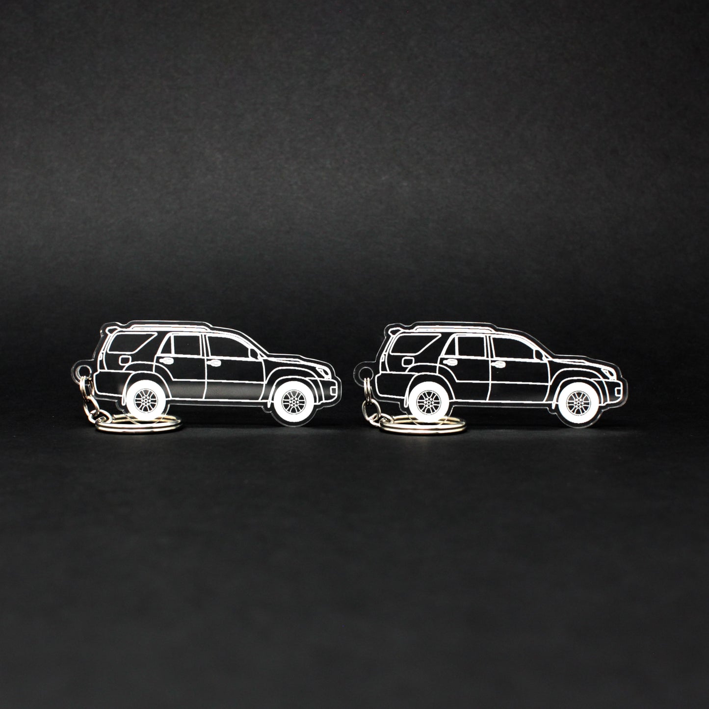 Toyota 4Runner Hilux Surf Keychain 4th Gen N210 | 2003-2009 (1 Pair)