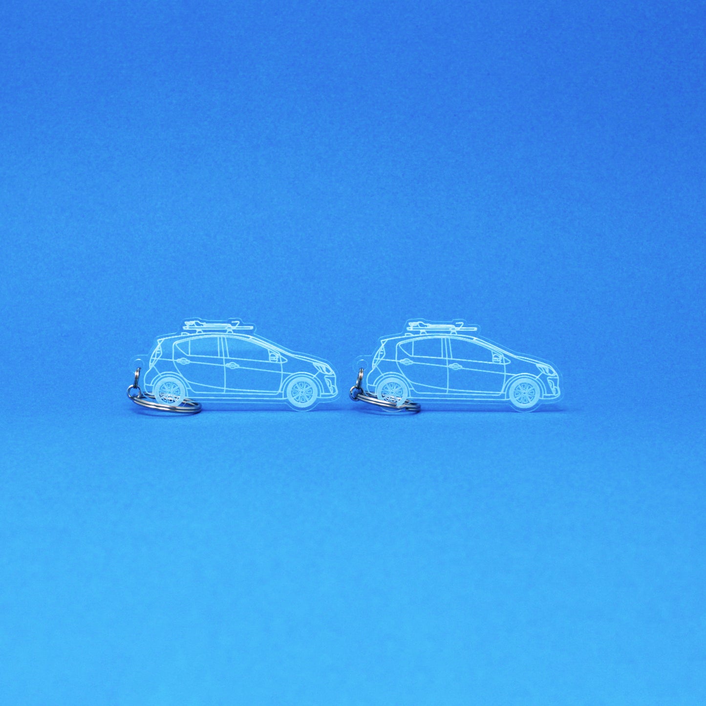 Toyota Prius C Keychain (Aqua) | 2012-2019