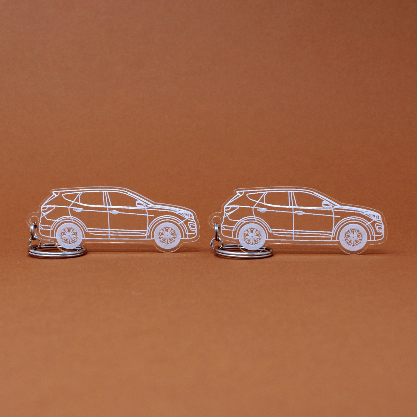 Hyundai Santa Fe Keychain 3rd Gen Short Wheelbase | 2013-2018