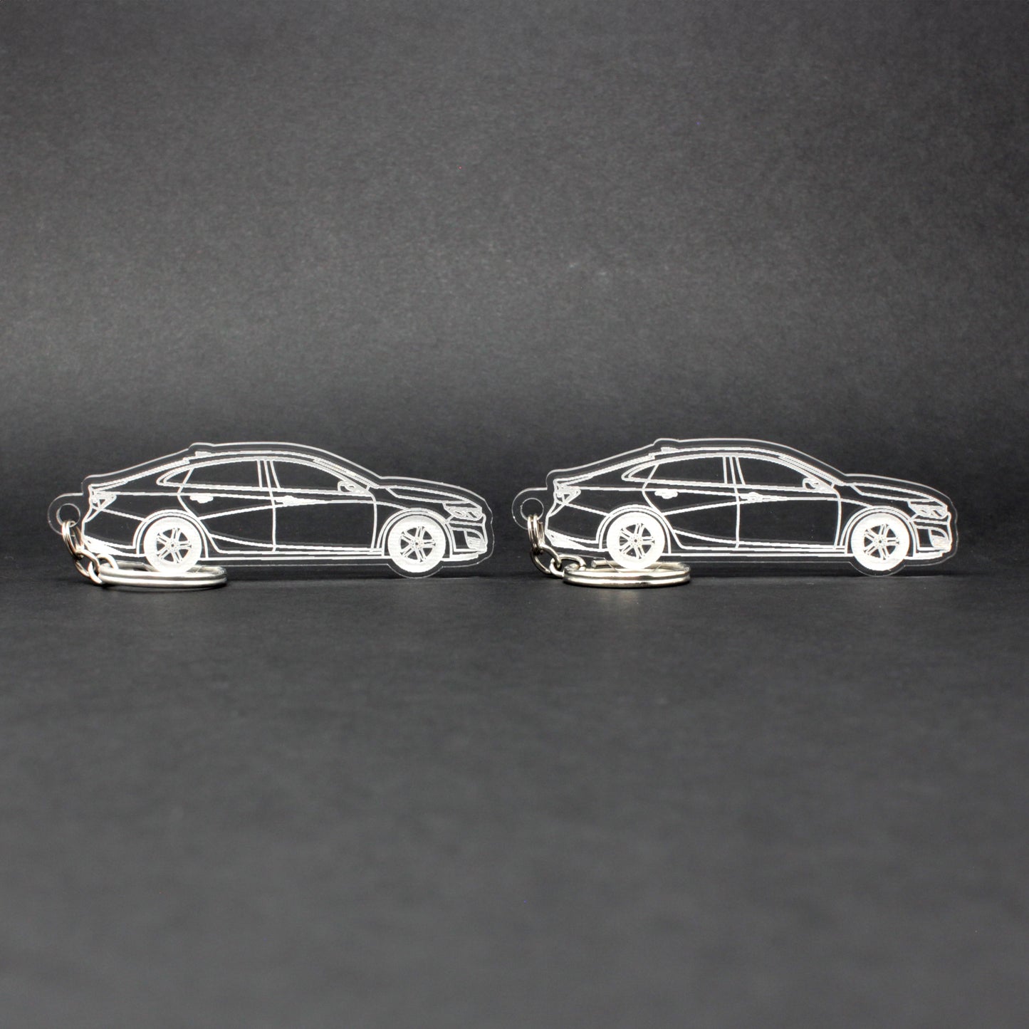 Chevrolet Chevy Malibu Keychain | 2016-2025 (1 Pair)