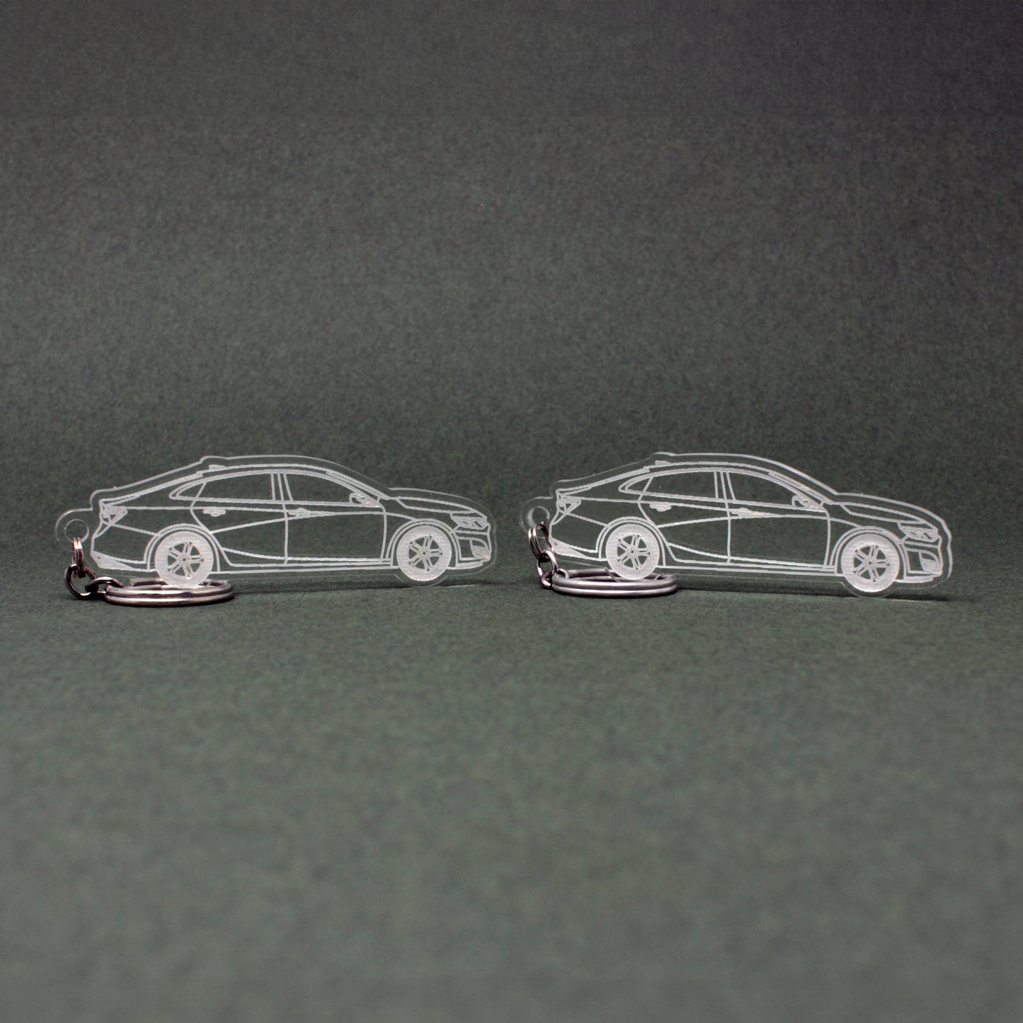 Chevrolet Chevy Malibu Keychain | 2016-2025 (1 Pair)