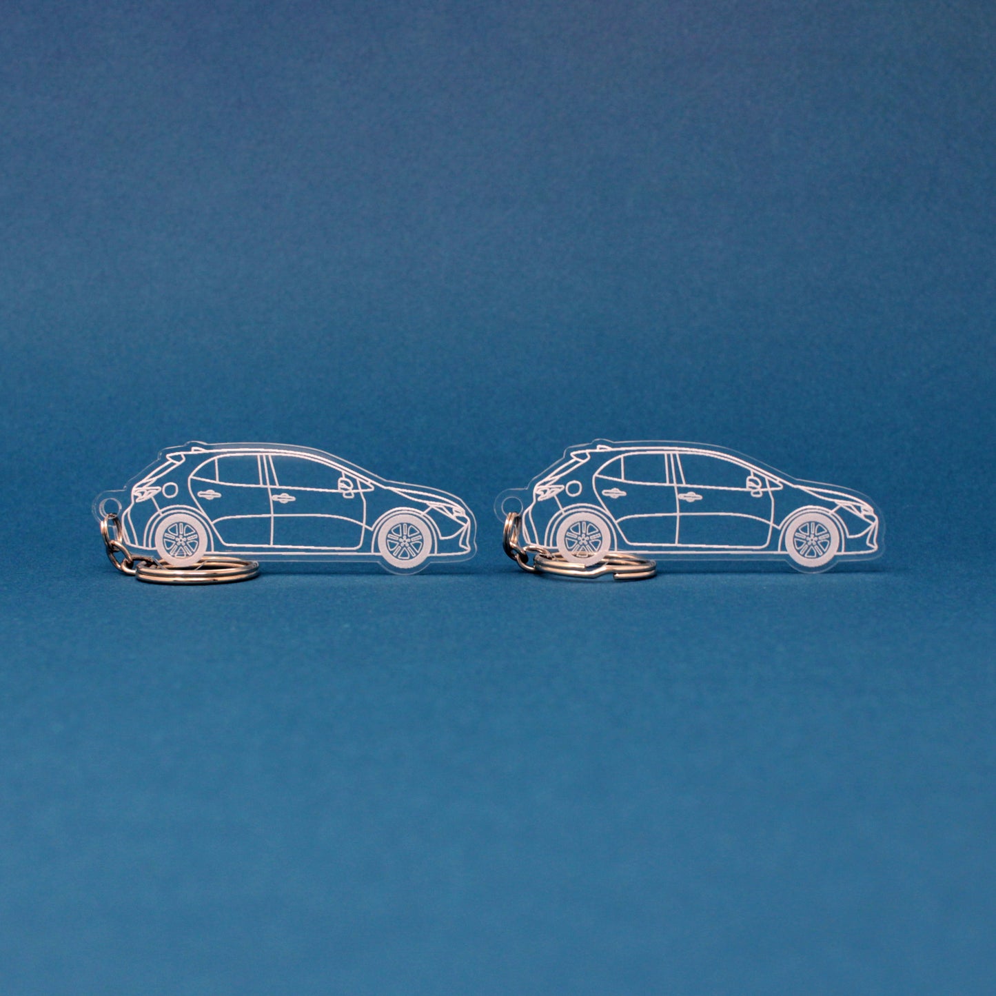 Toyota Corolla Keychain 12th Gen E210 Hatchback | 2019-2024 (1 Pair)
