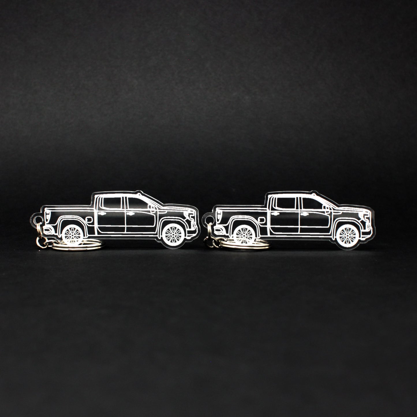 GMC Sierra 1500 Keychain 4th Gen | 2019-2025 (1 Pair)