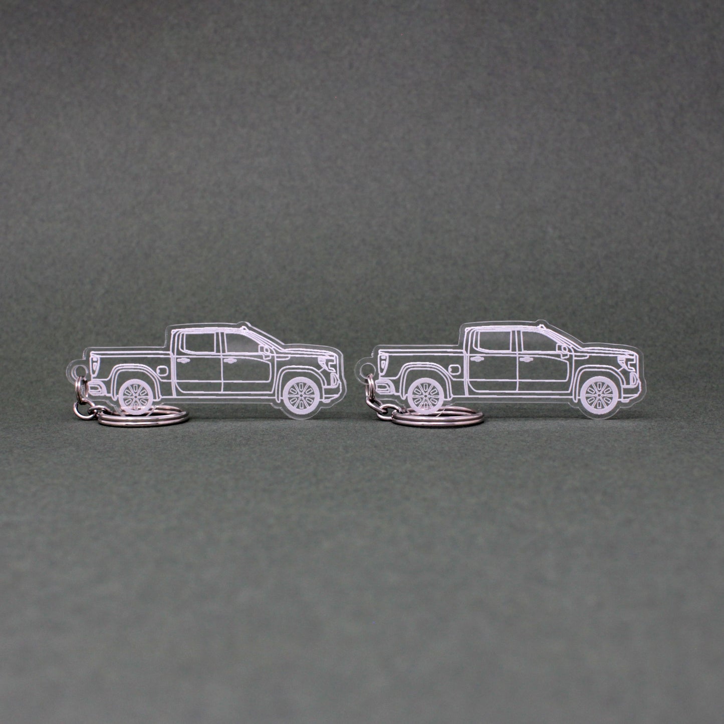 GMC Sierra 1500 Keychain 4th Gen | 2019-2025 (1 Pair)