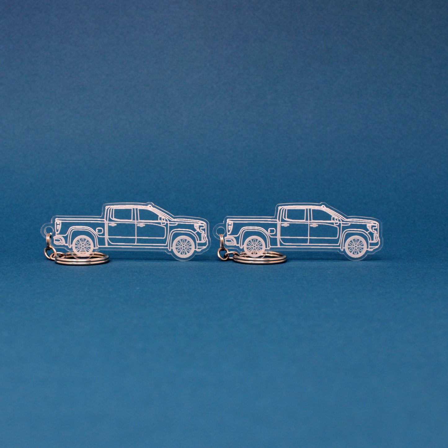 GMC Sierra 1500 Keychain 4th Gen | 2019-2025 (1 Pair)