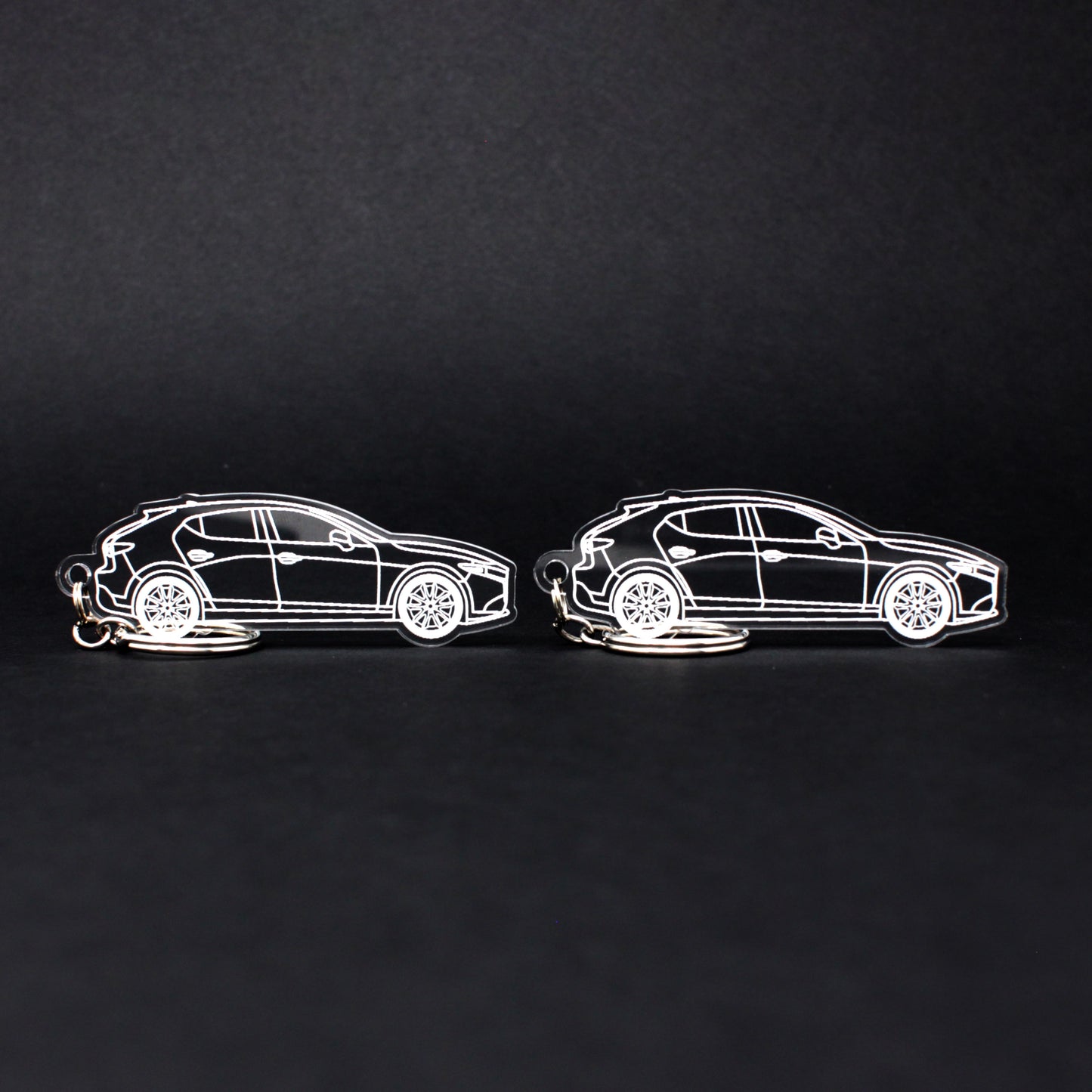 Mazda 3 Keychain 4th Gen Hatchback | 2019-2025 (1 Pair)