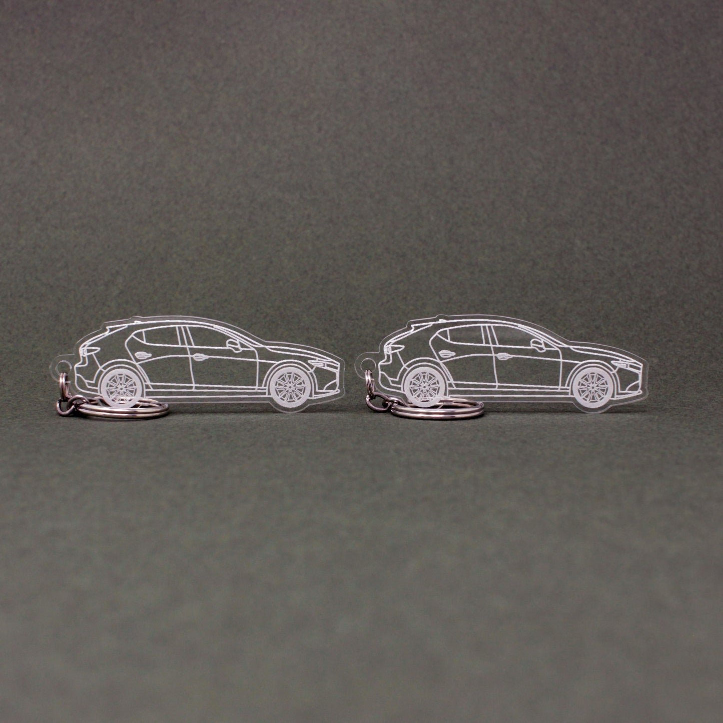 Mazda 3 Keychain 4th Gen Hatchback | 2019-2025 (1 Pair)