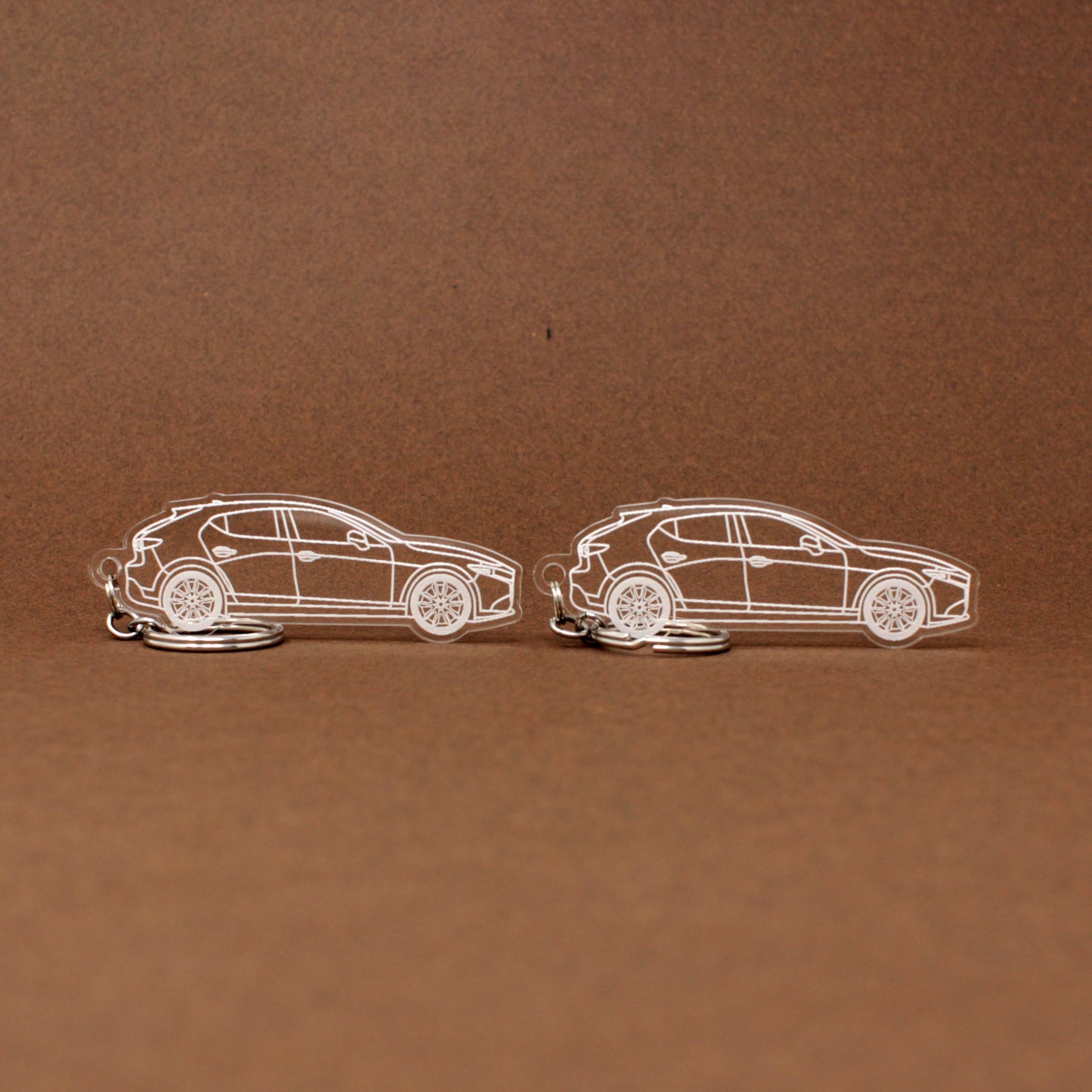 Mazda 3 Keychain 4th Gen Hatchback | 2019-2025 (1 Pair)