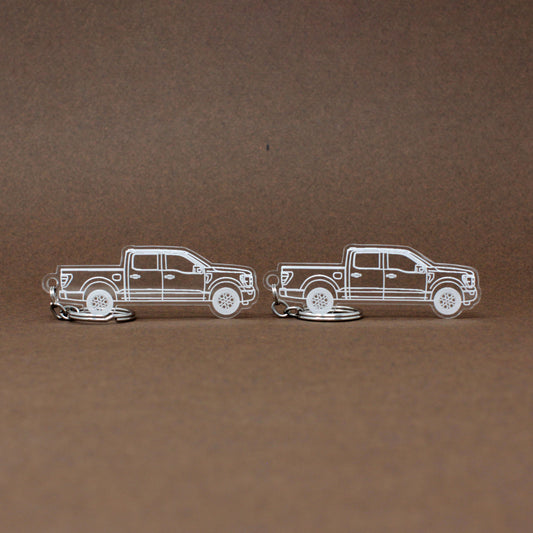 Ford F-150 Keychain 14th Gen | 2021-2025 (1 Pair)
