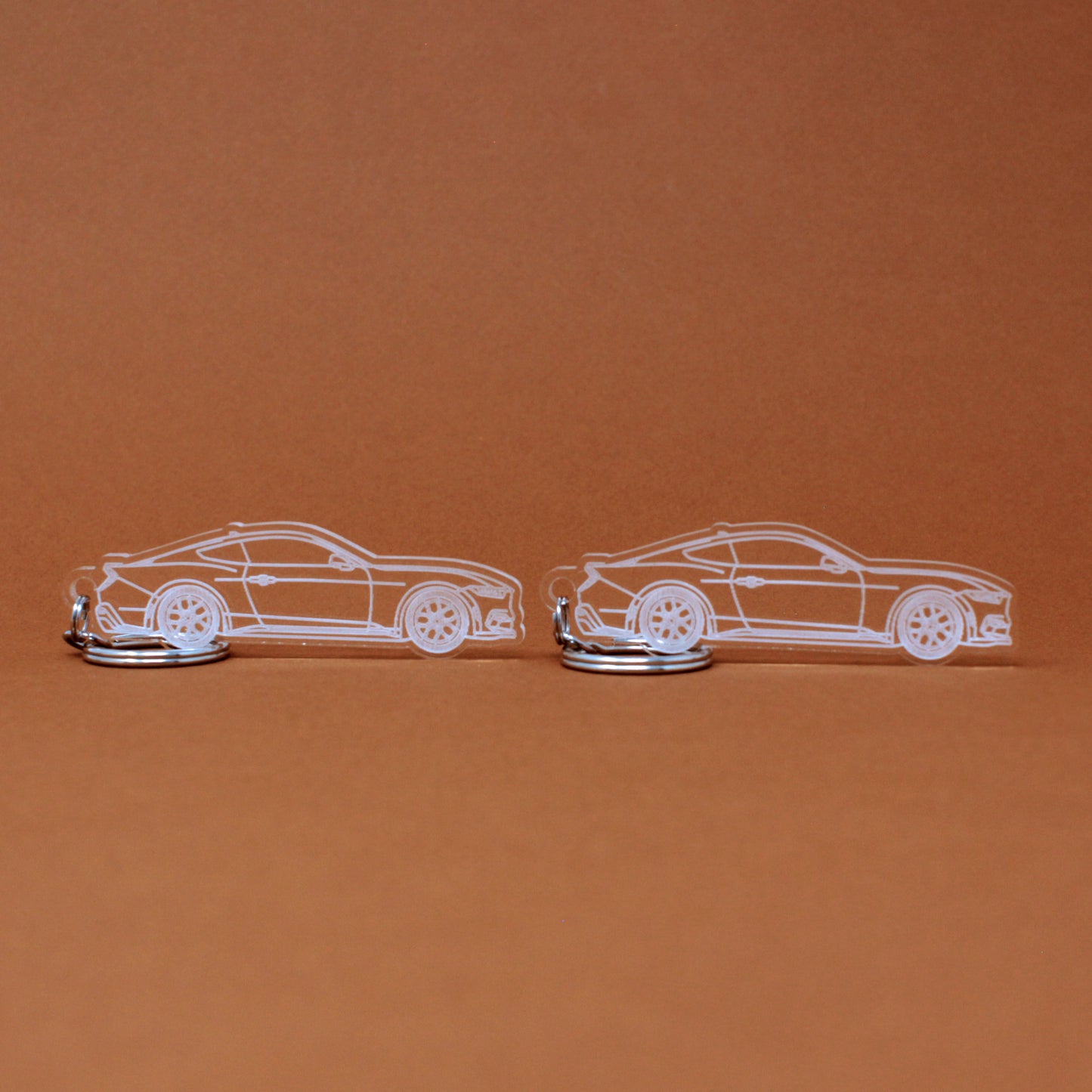 Ford Mustang Keychain Fastback | 2024-2025 (1 Pair)