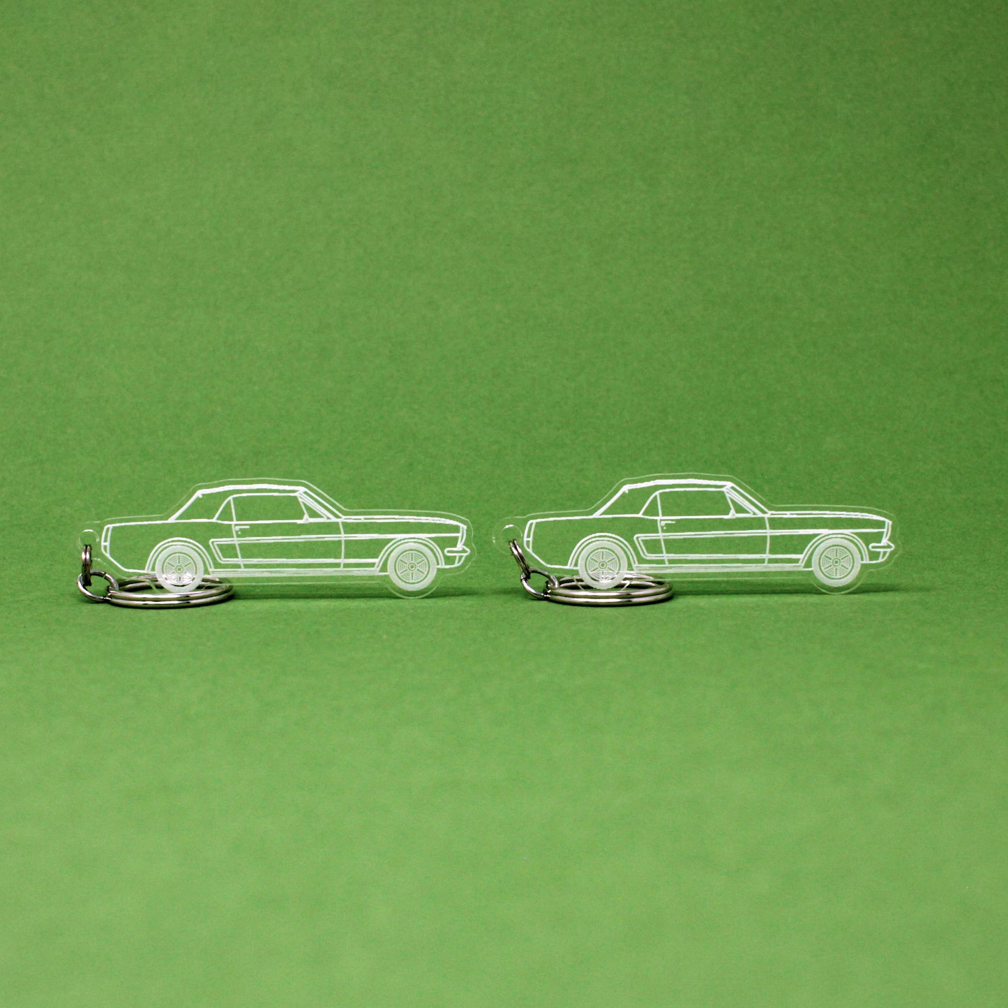 Ford Mustang Keychain 1st Gen Convertible | 1965-1973 (1 Pair)