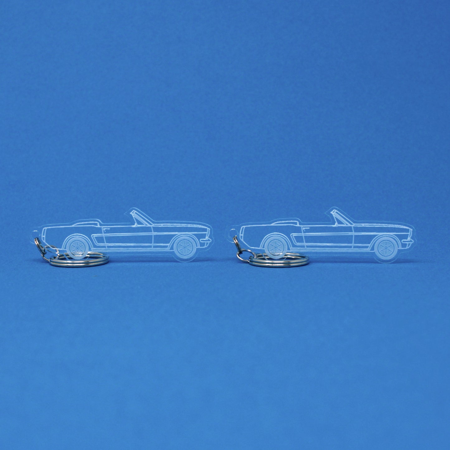 Ford Mustang Keychain 1st Gen Convertible | 1965-1973 (1 Pair)