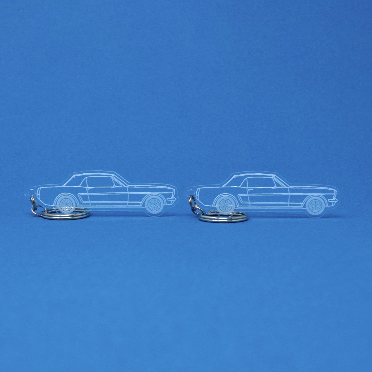 Ford Mustang Keychain 1st Gen Convertible | 1965-1973 (1 Pair)