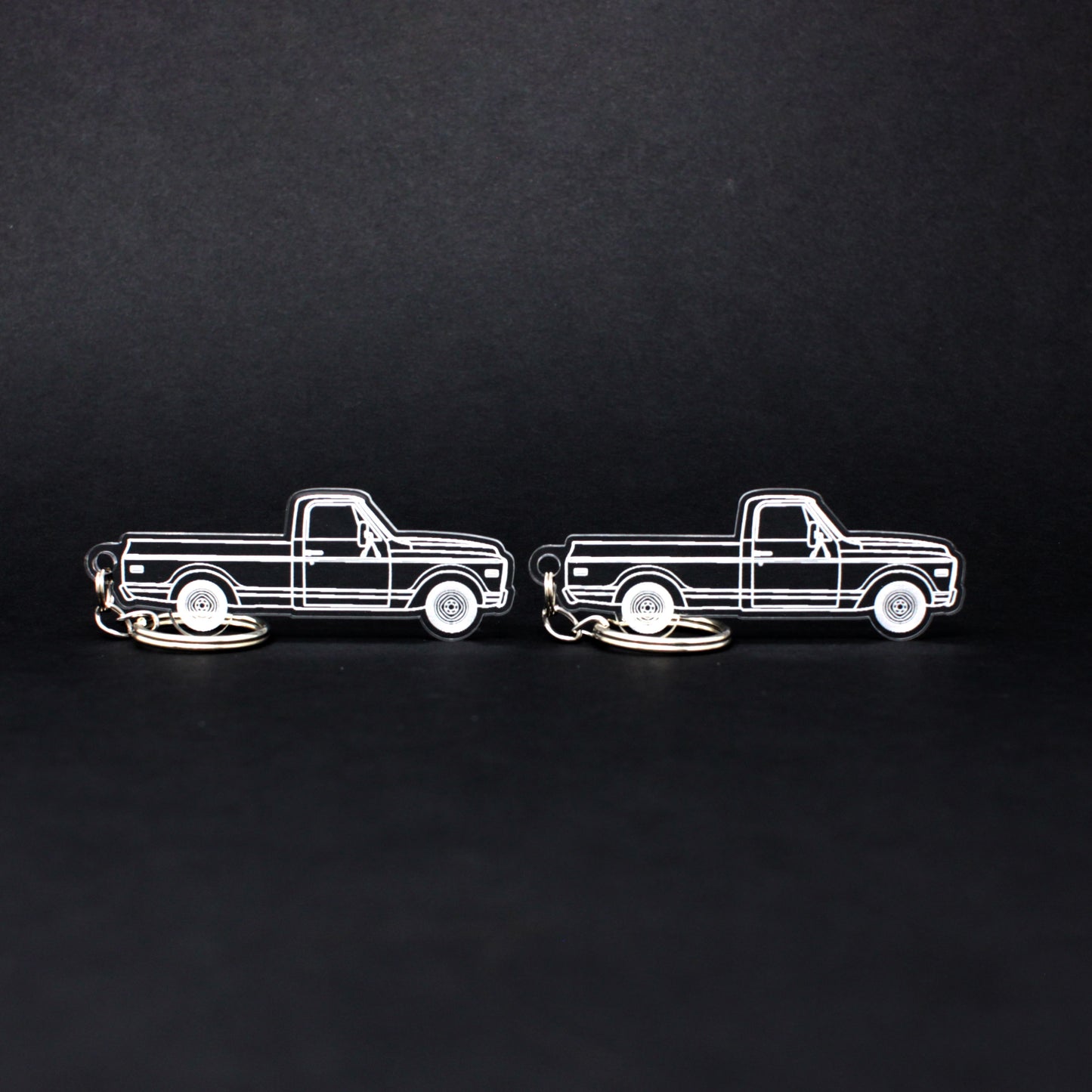 Chevrolet C10 Keychain Fleetside | 1967-1972 (1 Pair)