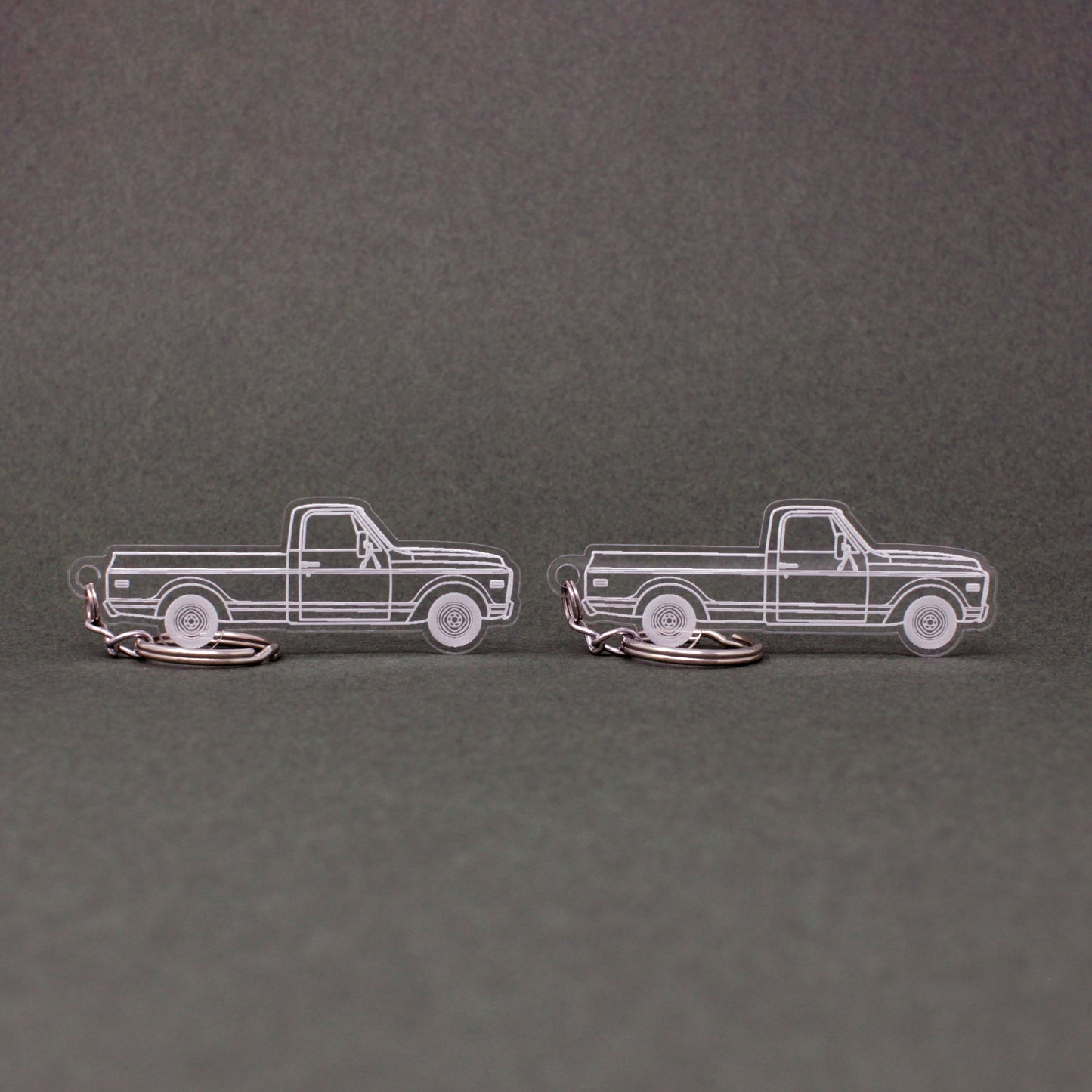 Chevrolet C10 Keychain Fleetside | 1967-1972 (1 Pair)