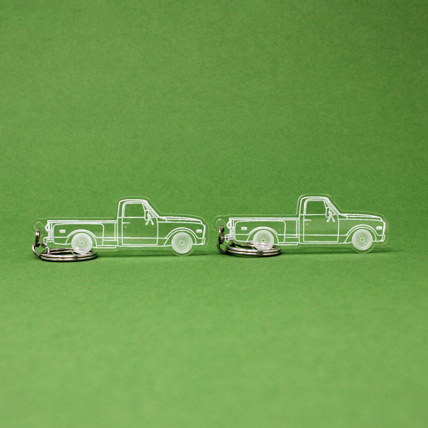 Chevrolet C10 Keychain Stepside | 1967-1972 (1 Pair)