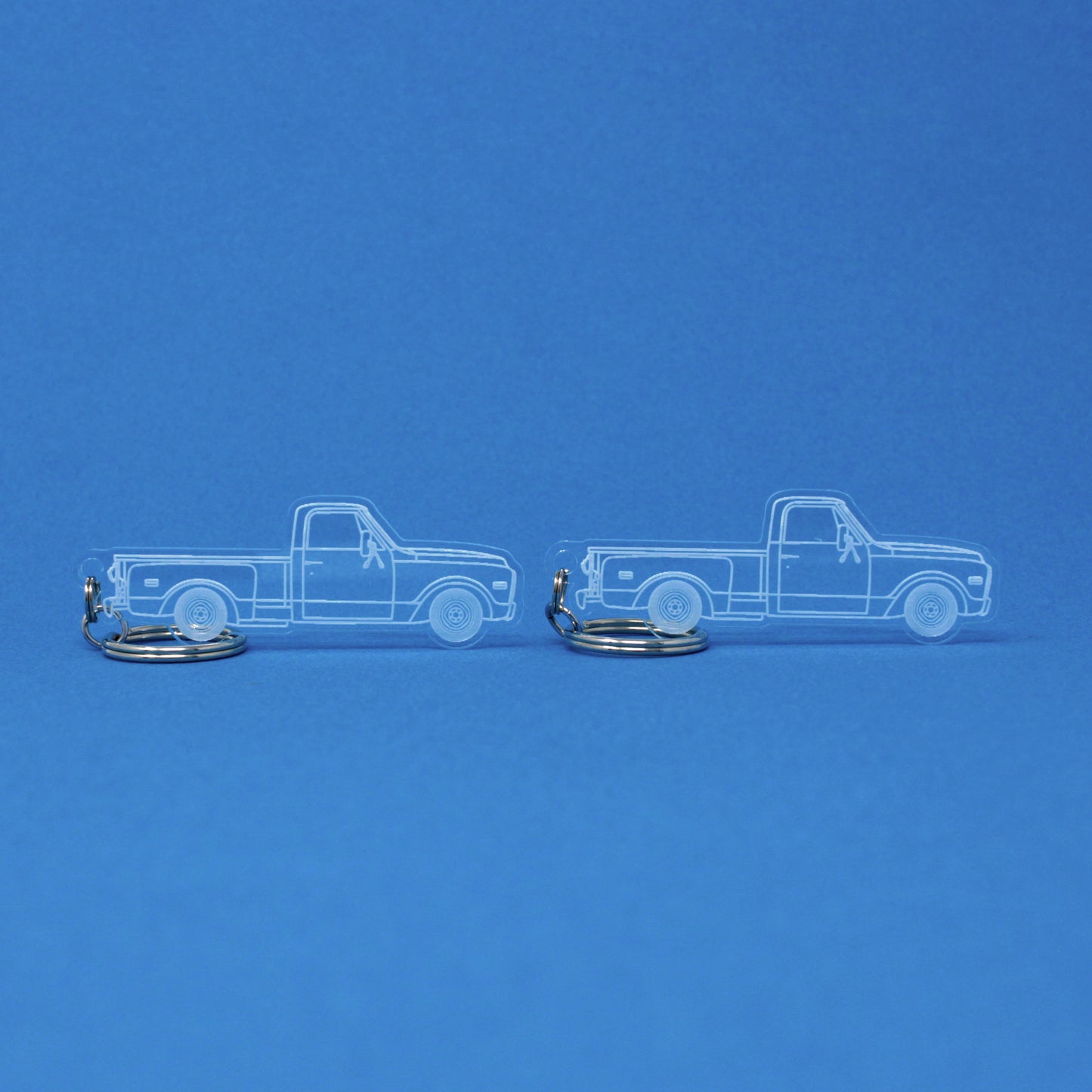 Chevrolet C10 Keychain Stepside | 1967-1972 (1 Pair)
