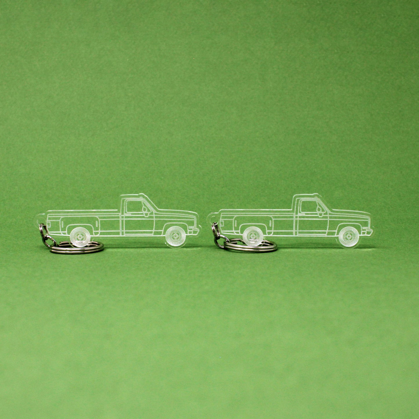 Chevrolet R30 Keychain Reg Cab Dually Dooley | 1987-1991 (1 Pair)