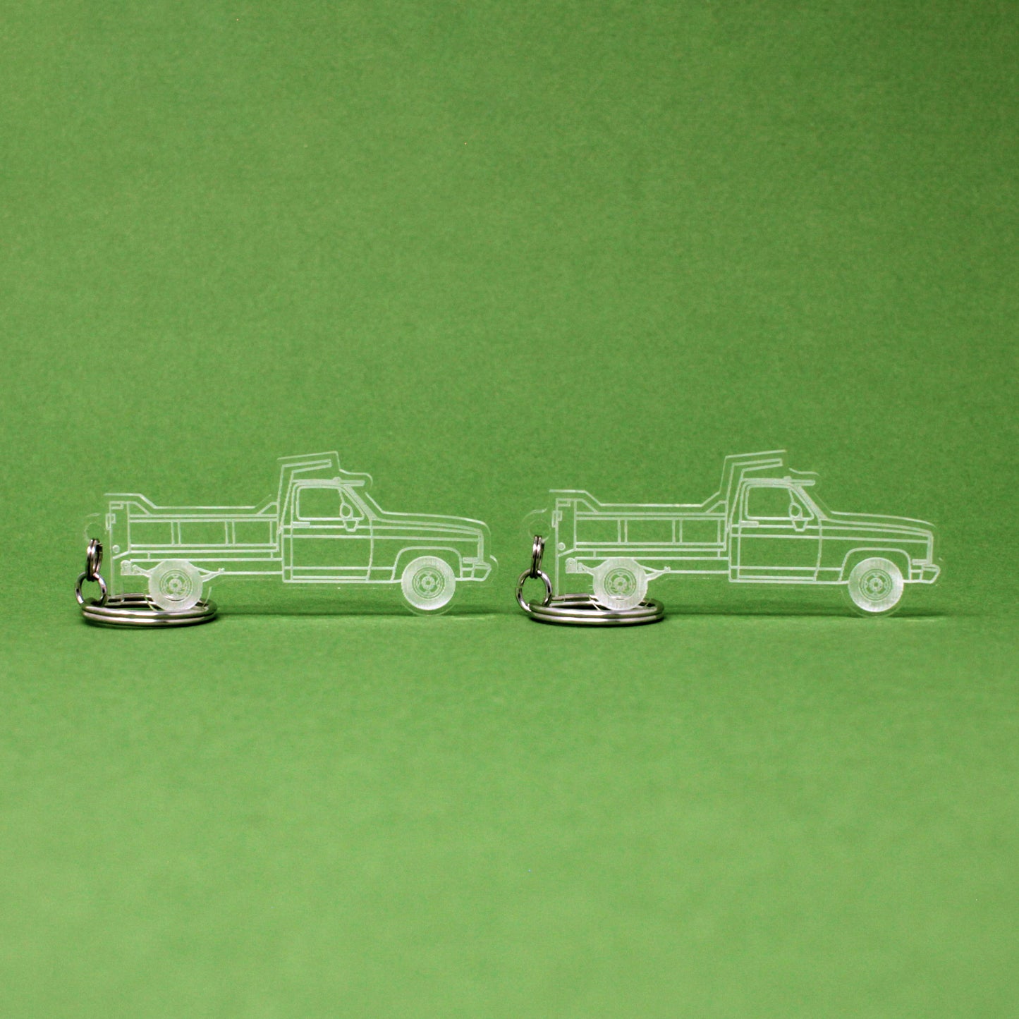 Chevrolet R30 Keychain Reg Cab Dually Dooley | 1987-1991 (1 Pair)
