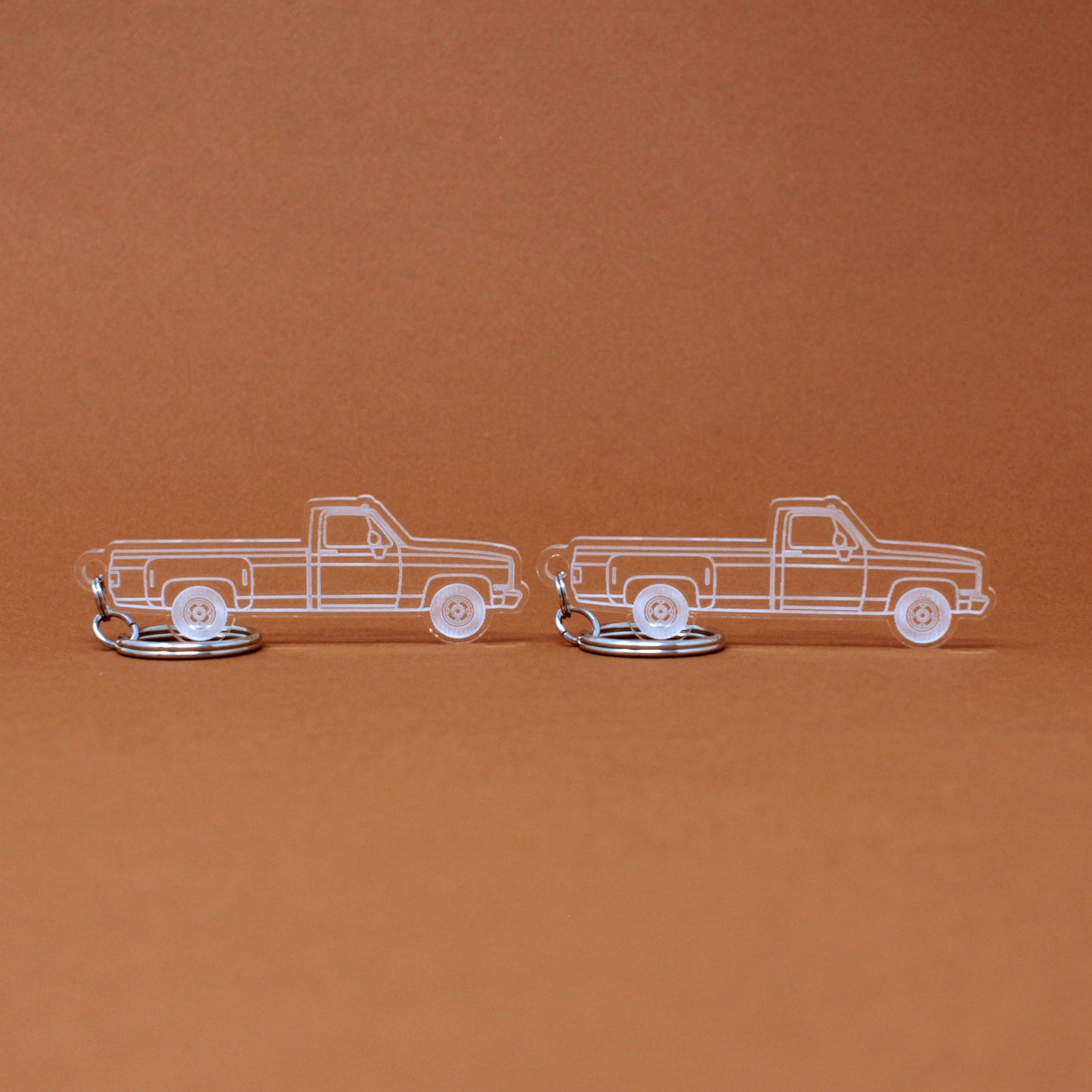 Chevrolet R30 Keychain Reg Cab Dually Dooley | 1987-1991 (1 Pair)