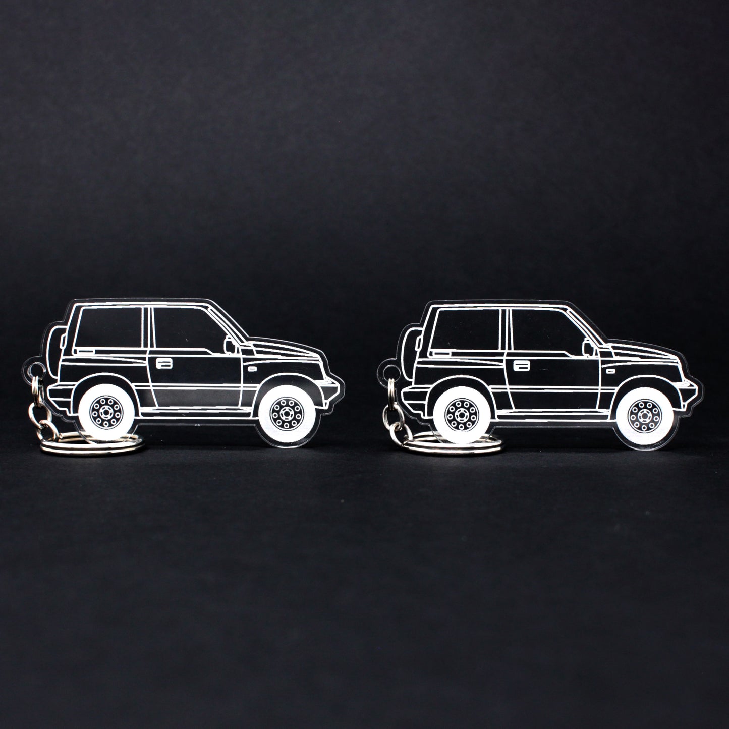 Suzuki Sidekick Keychain 1st Gen 3 Door Hardtop | 1989-1999 (1 Pair)