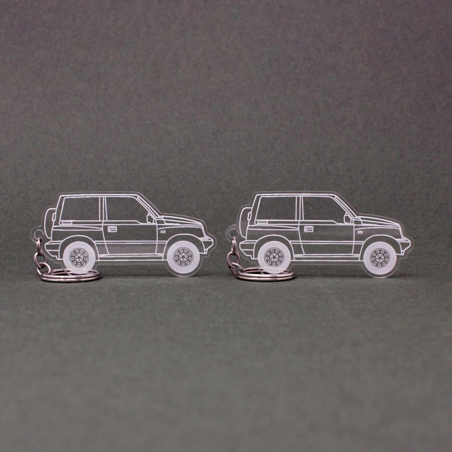 Suzuki Sidekick Keychain 1st Gen 3 Door Hardtop | 1989-1999 (1 Pair)