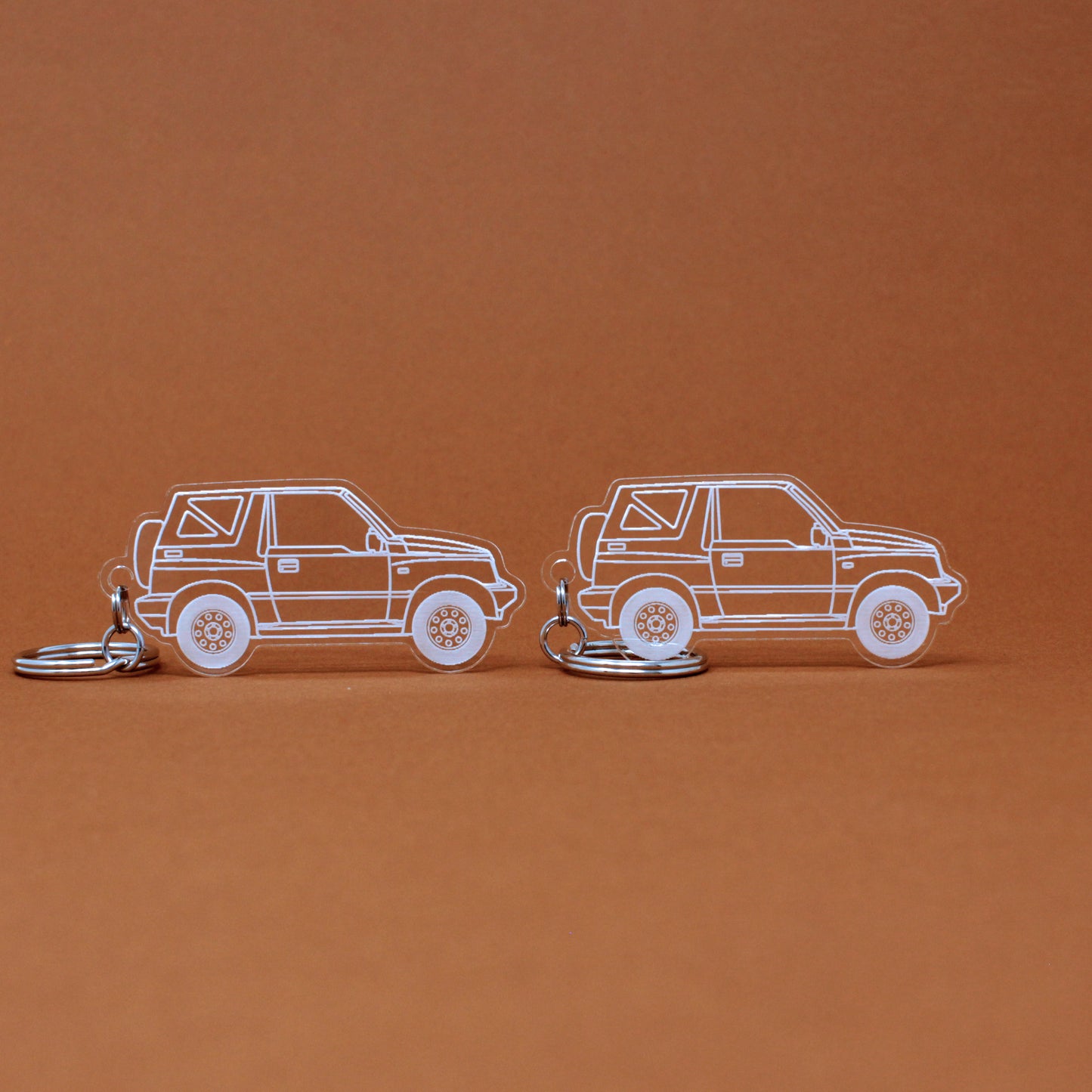 Suzuki Sidekick Keychain 1st Gen 3 Door Soft Top | 1989-1999 (1 Pair)